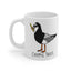 Funny Seagull Chippie Mug - Potato Chip Mug of an Australian Seagull - Funny Seagull Mug for Chippy Lovers - Chippie Thief Mug