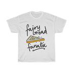 Fairy Bread T Shirt, Funny Fairy Bread Tee with Quote Fairy Bread Fanatic, Fairy Bread Shirt with Fairy Bread Print for Fairy Bread lovers