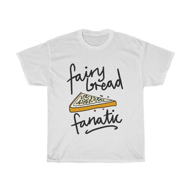 Fairy Bread T Shirt, Funny Fairy Bread Tee with Quote Fairy Bread Fanatic, Fairy Bread Shirt with Fairy Bread Print for Fairy Bread lovers Hover Image