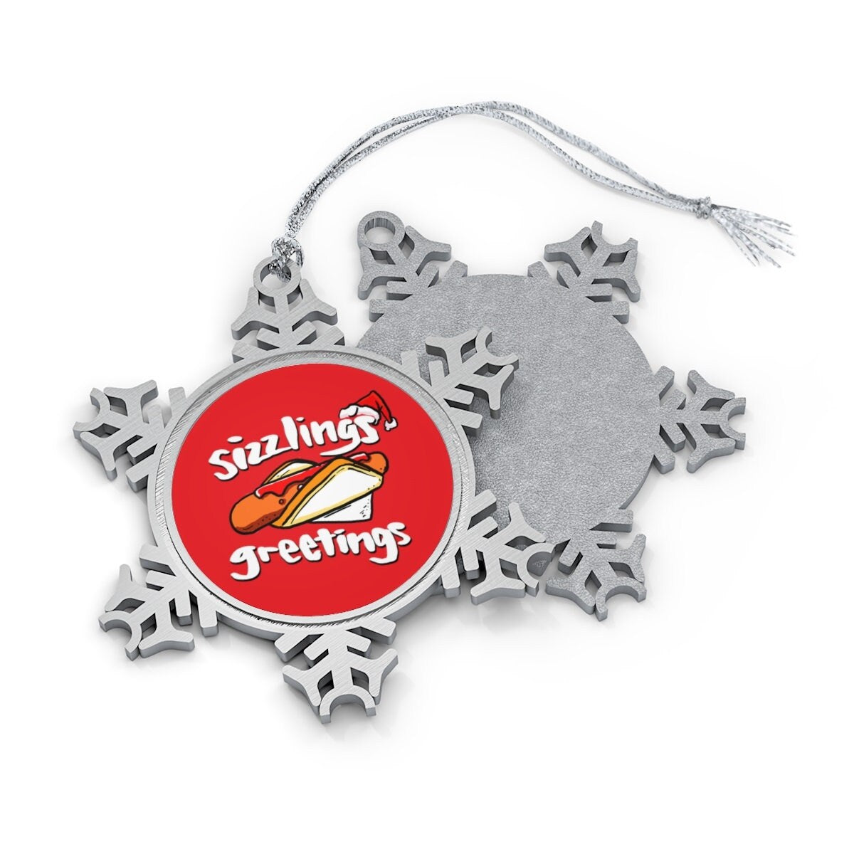 Aussie Christmas Sausage Sizzle Tree Ornament Decoration, Aussie Snag Christmas Decor with Sausage Sizzle theme, Funny Aussie BBQ Gift!